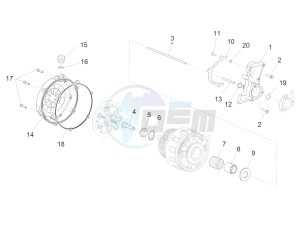 ETV Caponord 1200 USA USA drawing Clutch cover