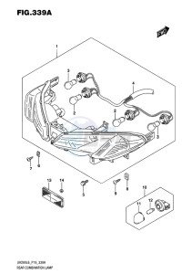 UH200 BURGMAN EU drawing REAR COMBINATION LAMP