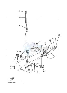 175D drawing LOWER-CASING-x-DRIVE-L150-L200-