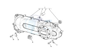 SONAR - 50 CC VTHLR1A1A 2T drawing CLUTCH COVER