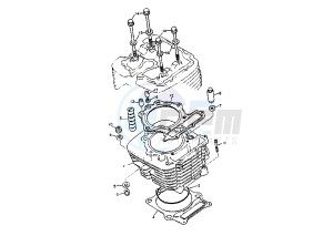 TT R 600 drawing CYLINDER