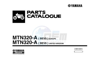 MT-03 MTN320-A (BEV5) drawing Infopage-1