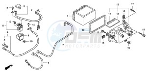 FJS400D SILVER WING drawing BATTERY