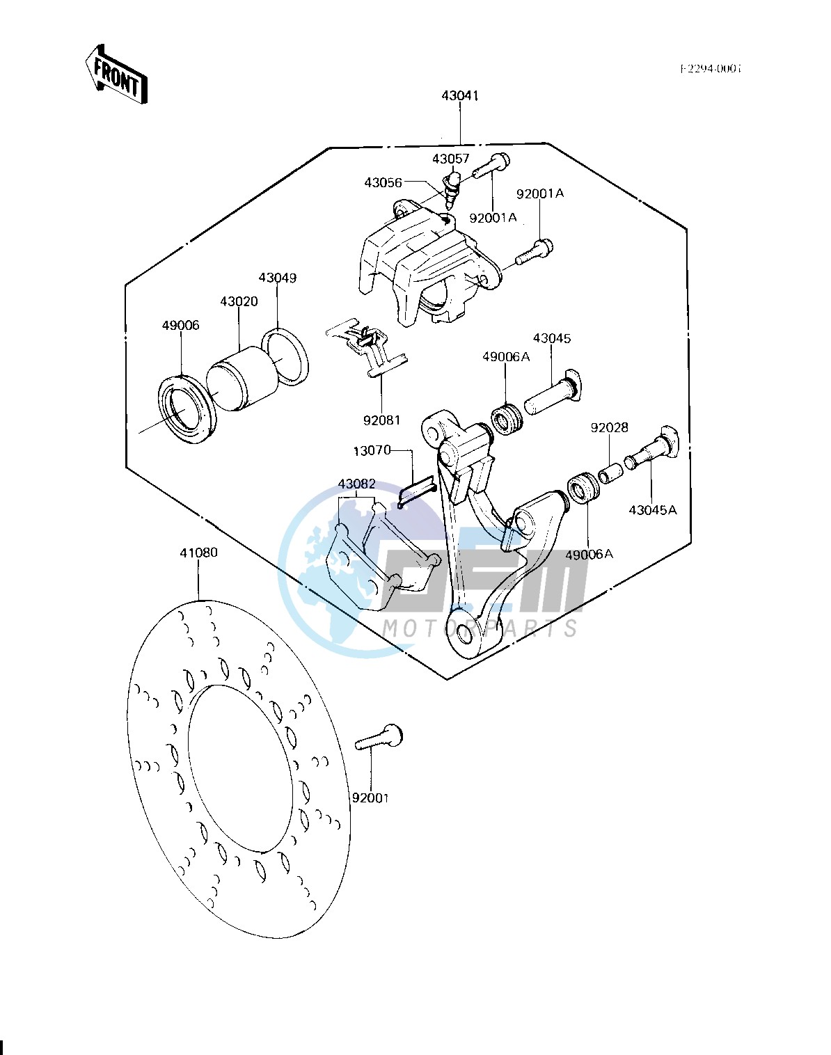 REAR BRAKE -- 81-83 H2_H3_H4- -