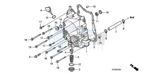 PES125R9 France - (F / CMF STC) drawing RIGHT CRANKCASE COVER