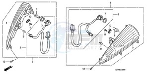 SH300AR9 Europe Direct - (ED / ABS) drawing FRONT WINKER