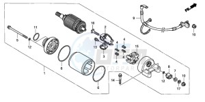 NT700V drawing STARTING MOTOR