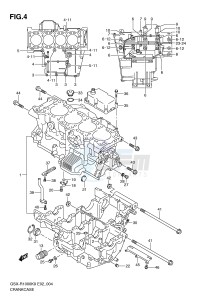 GSX-R1000 (E2) drawing CRANKCASE