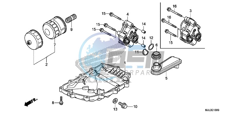 OIL PAN/ OIL PUMP