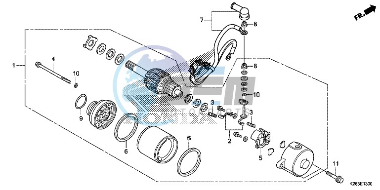 STARTER MOTOR