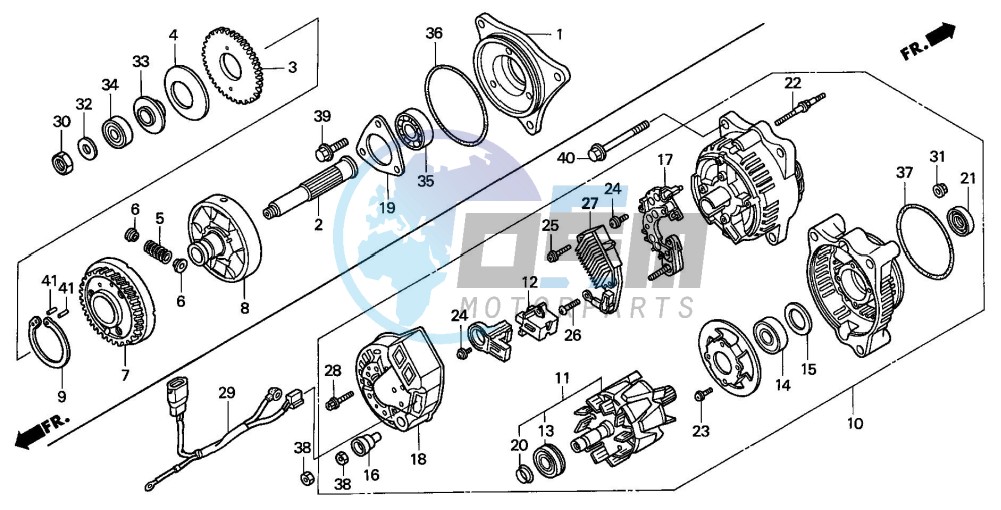 GENERATOR (ST1100T/V/W/AT/AV/AW)