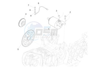 150 Sprint 4T 3V ie (EMEA) drawing Stater - Electric starter