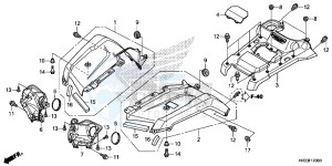 TRX420FM1E TRX420 Europe Direct - (ED) drawing FRONT FENDER