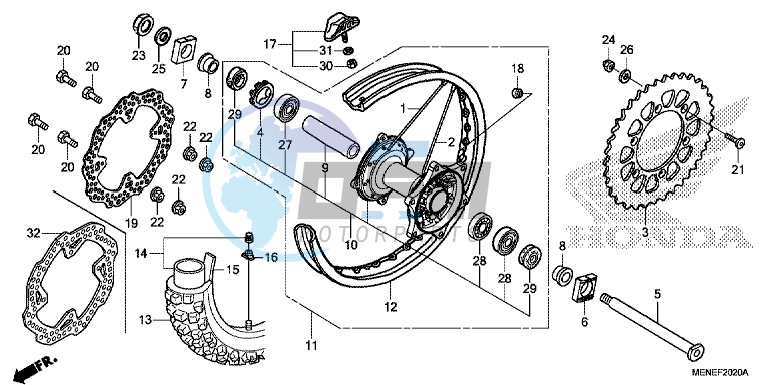 REAR WHEEL