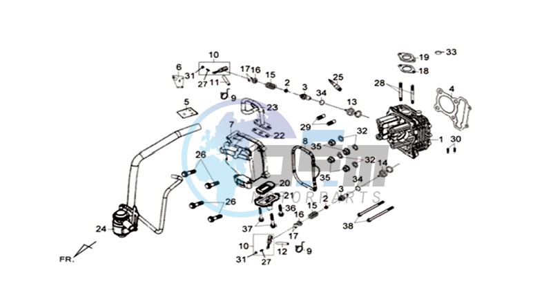 CYLINDER HEAD CPL