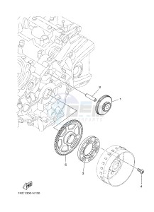 MT09 900 (1RCD 1RCE) drawing STARTER