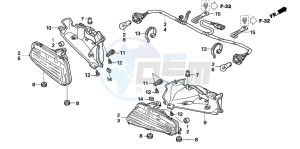 TRX680FA drawing TAILLIGHT