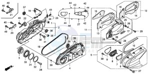 FJS400D SILVER WING drawing SWINGARM (1)