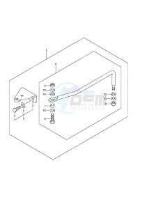 DF 25 V-Twin drawing Remocon Attachment