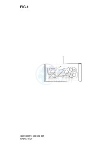 GSX1300R (E3-E28) Hayabusa drawing GASKET SET