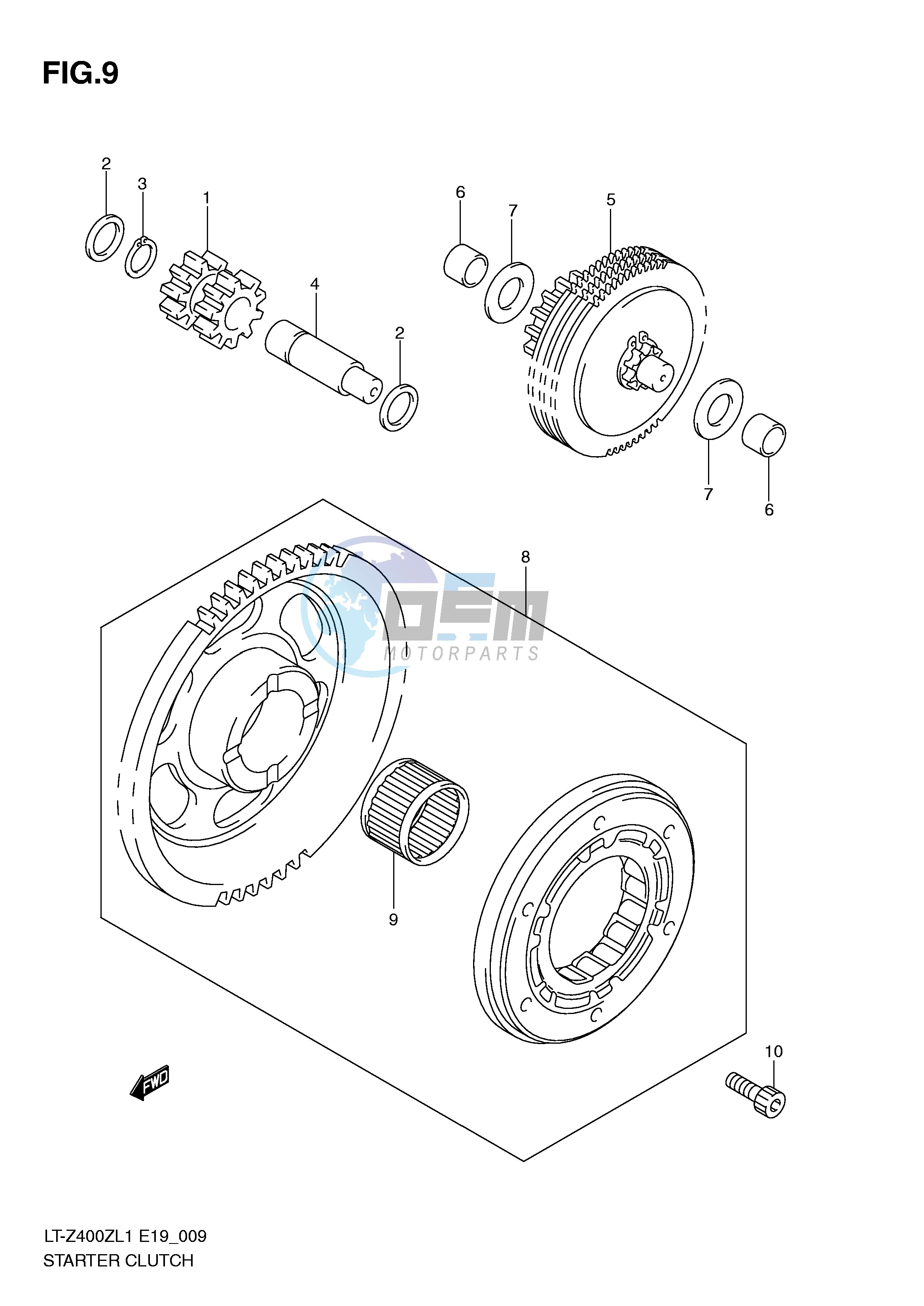 STARTER CLUTCH