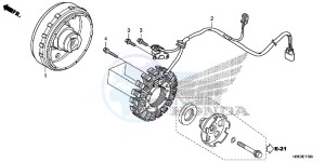 TRX500FM6F TRX500FM Australia - (U) drawing GENERATOR