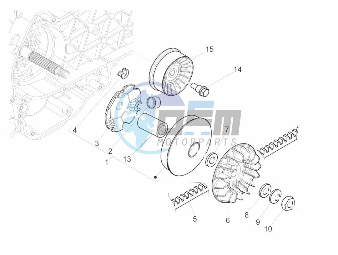 Driving pulley