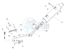 SX 125 E4 (APAC) drawing Silencer