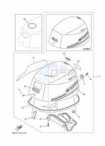 F20BMHL drawing TOP-COWLING