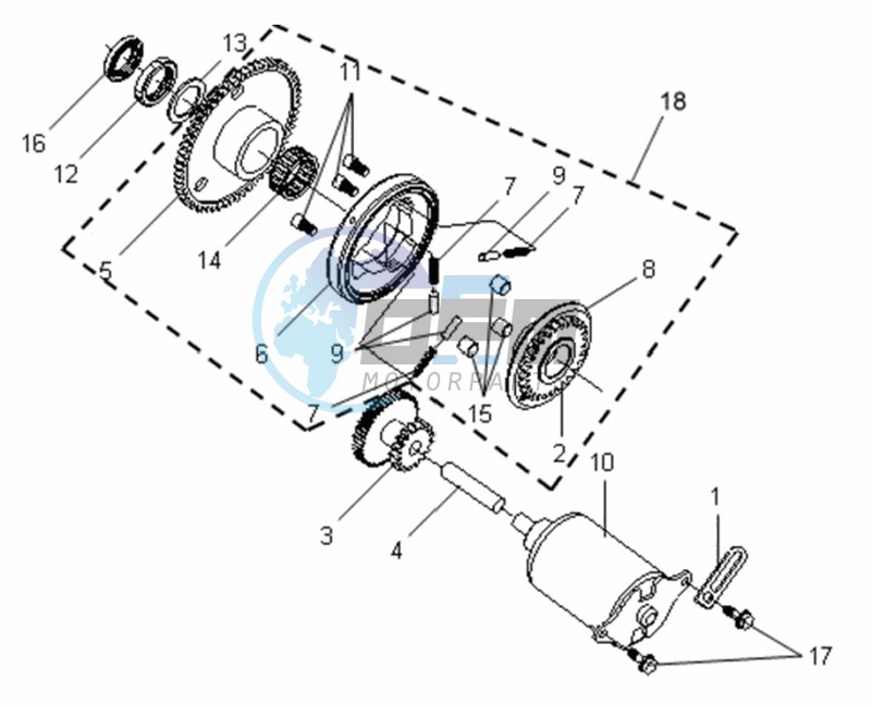 STARTER / STARTER CLUTCH