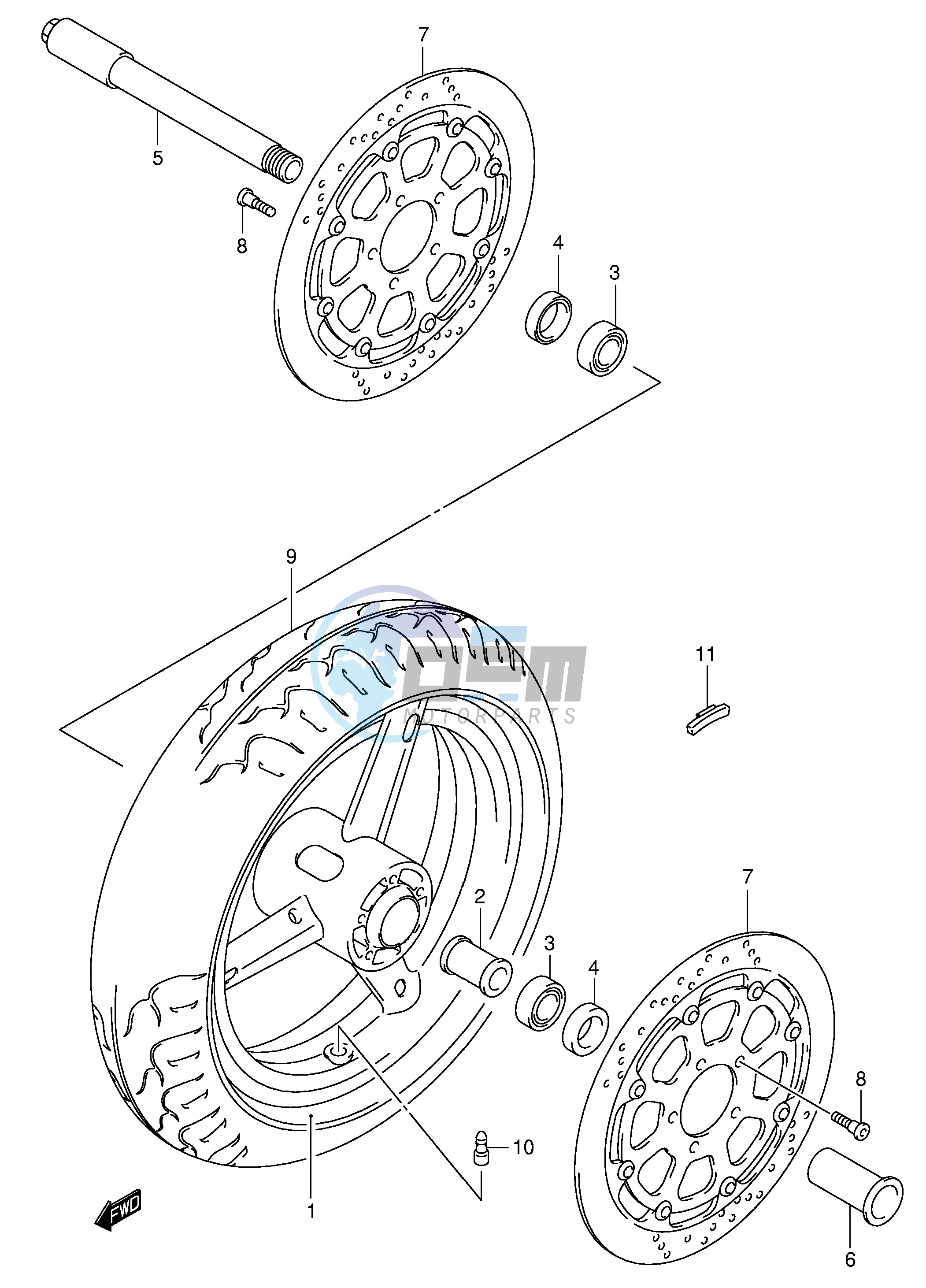 FRONT WHEEL