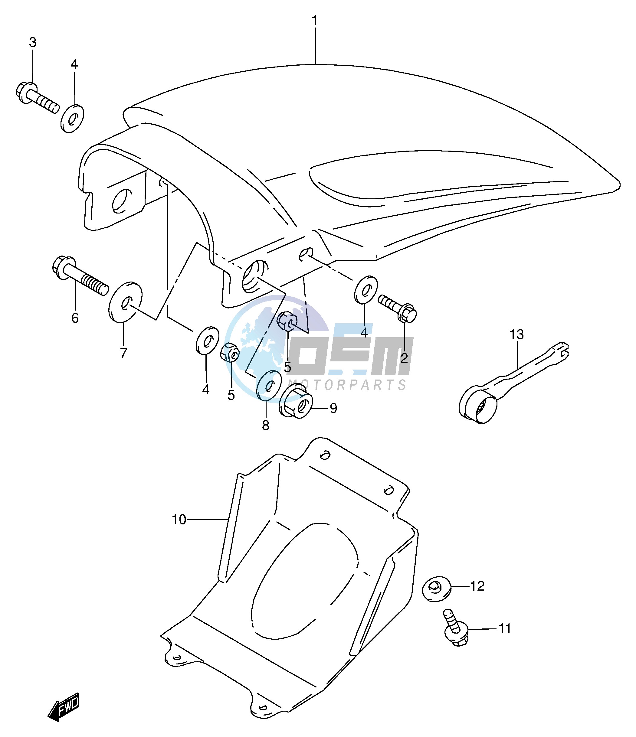 REAR FENDER