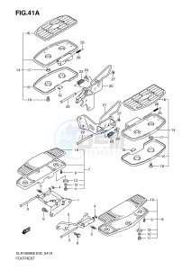 VLR1800 (E2) drawing FOOTREST (VLR1800TK9 TL0 E24)