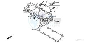 CBR1000RR9 Korea - (KO / HRC MME) drawing CYLINDER