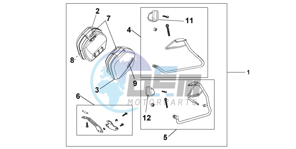 PANNIER SET