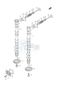 DF 150 drawing Camshaft