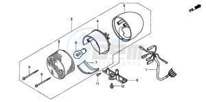 SGX50S drawing TAILLIGHT