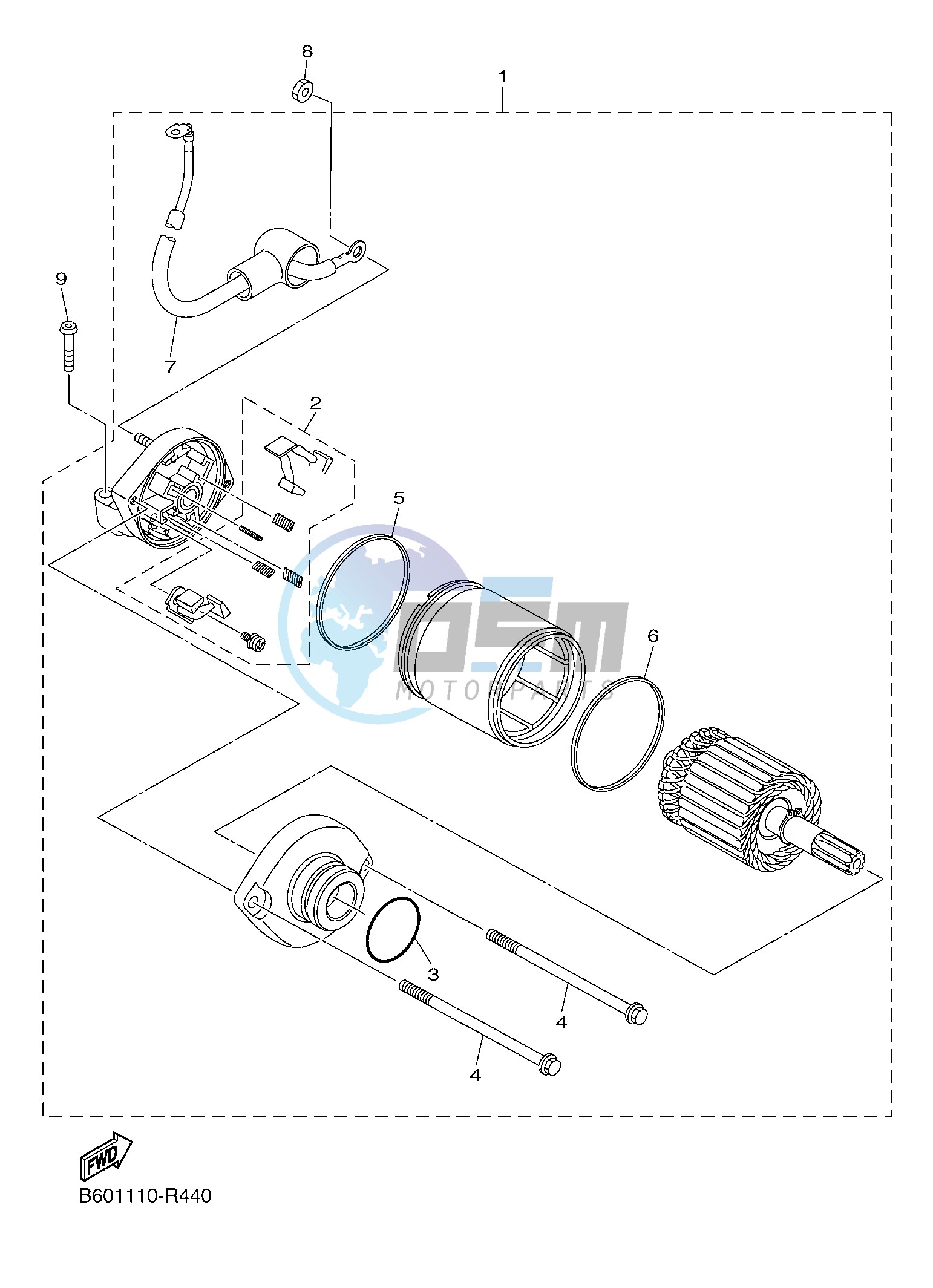 STARTING MOTOR