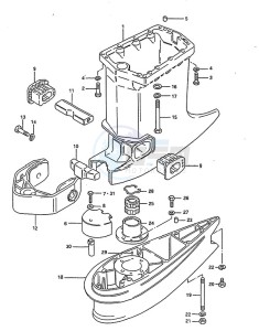 DT 140 drawing Drive Shaft Housing