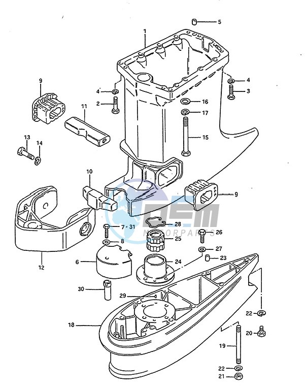 Drive Shaft Housing