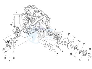 MP3 300 YOUrban ERL drawing Rocking levers support unit