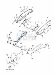 GPD150-A NMAX 150 (BV4D) drawing SIDE COVER