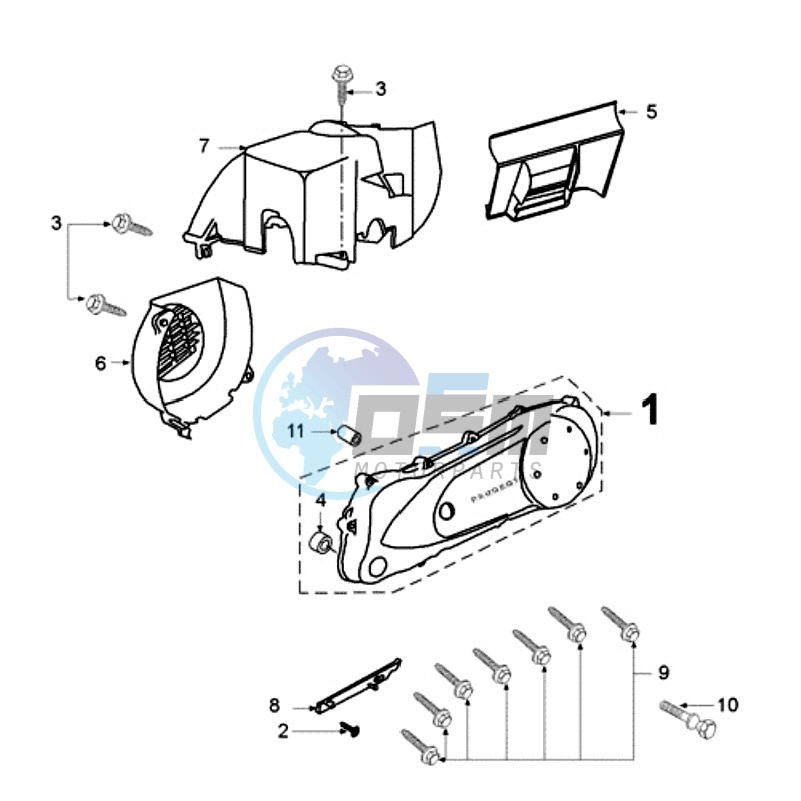 CRANKCASE COVER