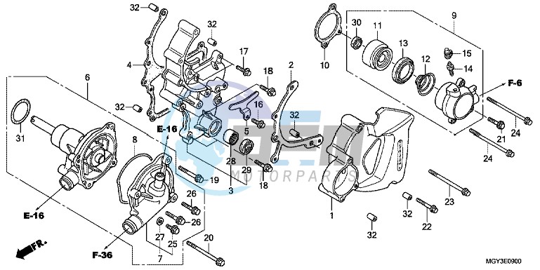 WATER PUMP