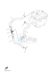 YZ250FX (B29C B29D B29E B29E B29F) drawing AIR INDUCTION SYSTEM