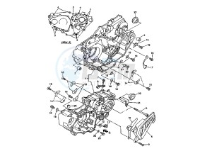 WR F 450 drawing CRANKCASE