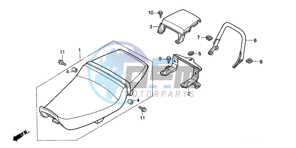 SEAT/SEAT COWL