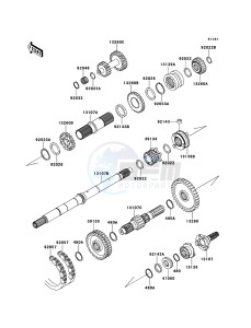 MULE_4010_DIESEL_4X4 KAF950FDF EU drawing Transmission