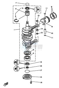 50G drawing CRANKSHAFT--PISTON