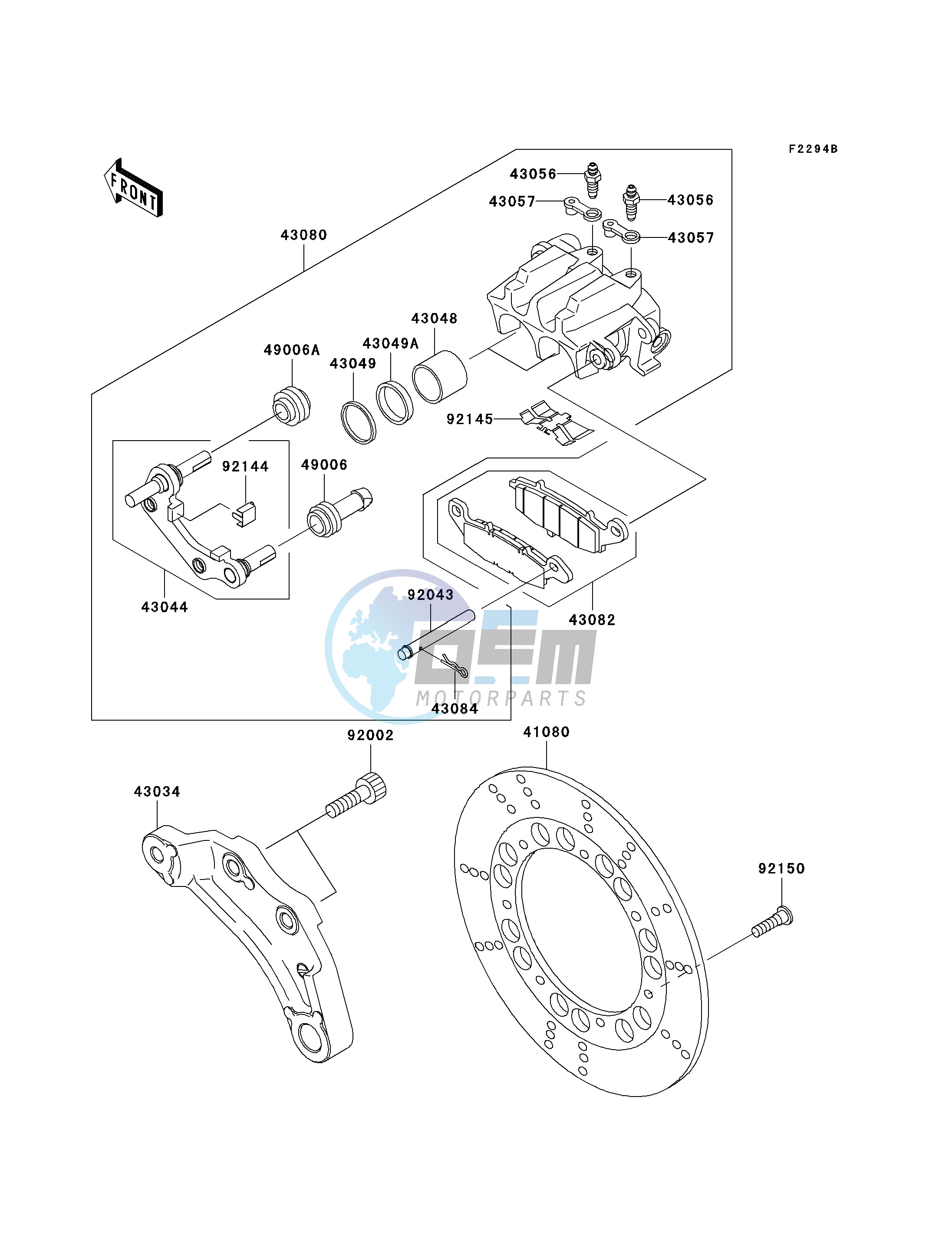 REAR BRAKE-- P24- -